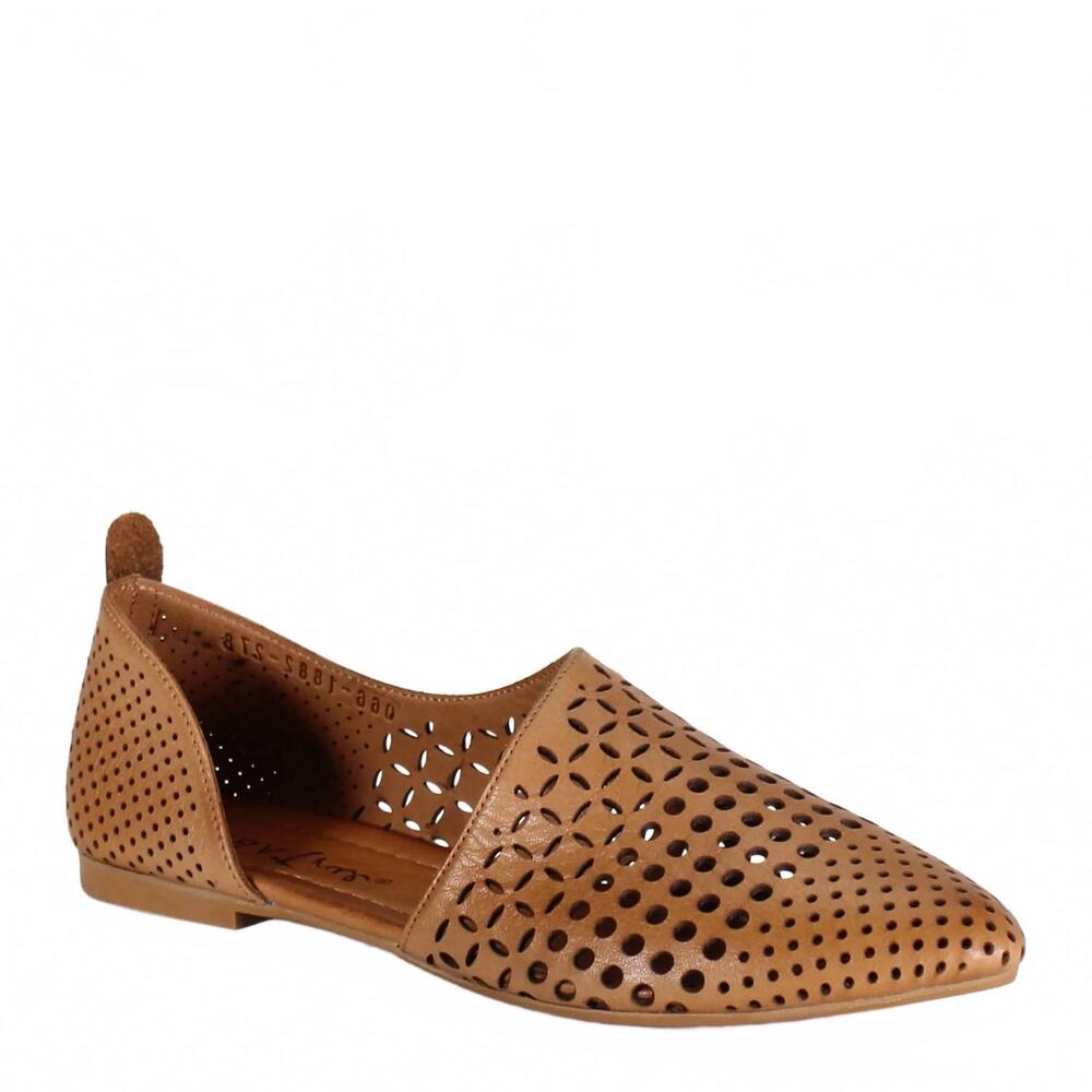 NEW DIBA TRUE women's papy russ slip-ons in brown